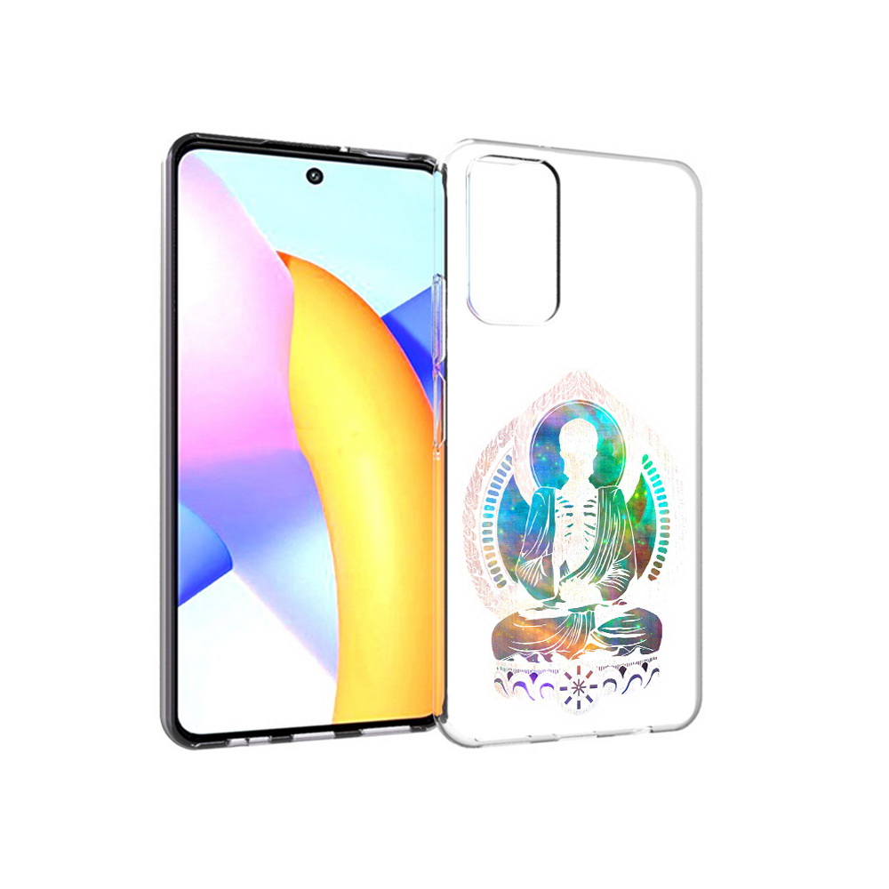 

Чехол MyPads Tocco для Huawei Honor 10 X Lite умный скелет, Прозрачный, Tocco