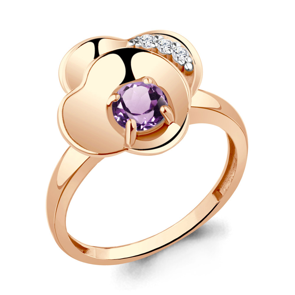 

Кольцо из серебра р. 16,5 AQUAMARINE 6944904А_925_з, 6944904А_925_з