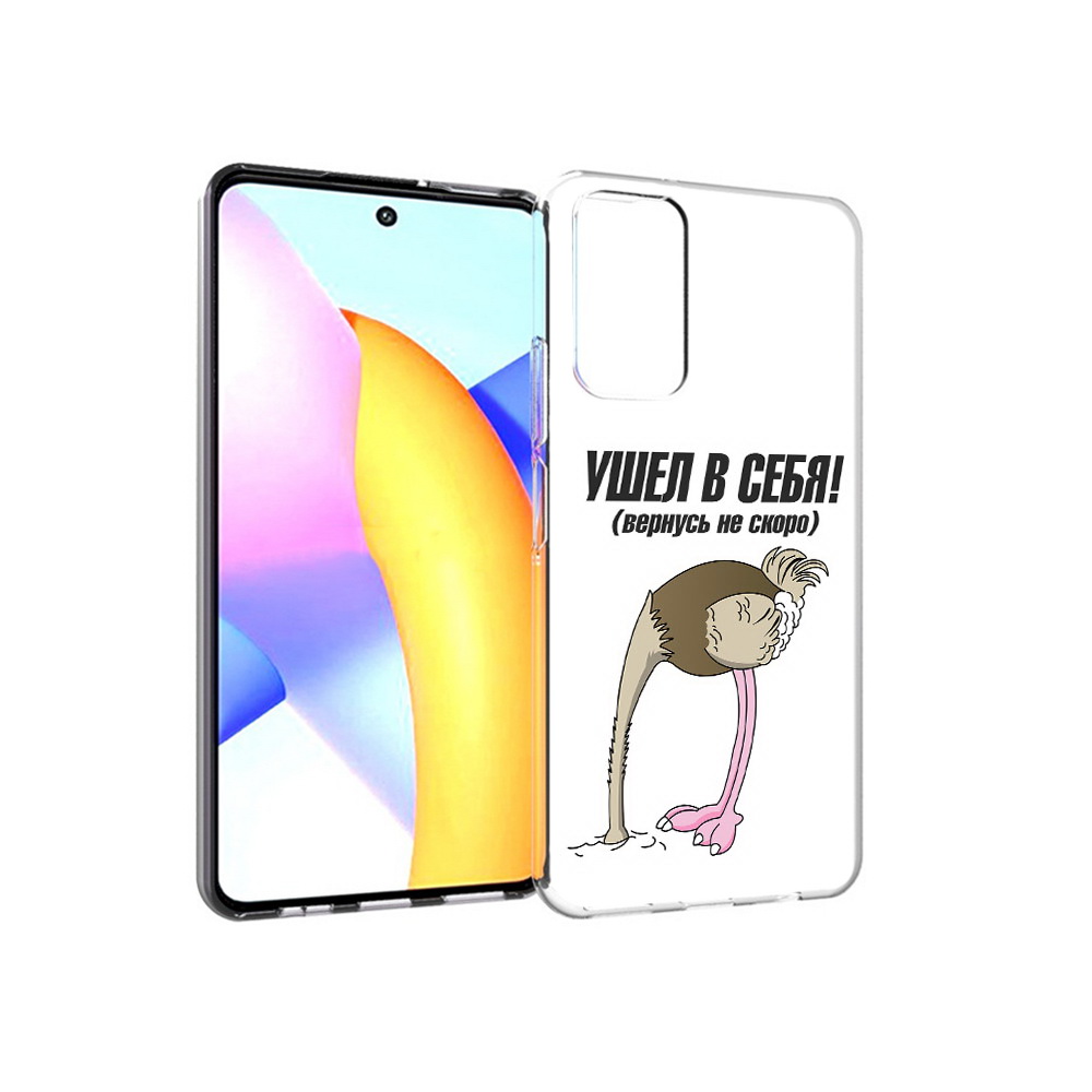 

Чехол MyPads Tocco для Huawei Honor 10 X Lite ушел в себя, Прозрачный, Tocco