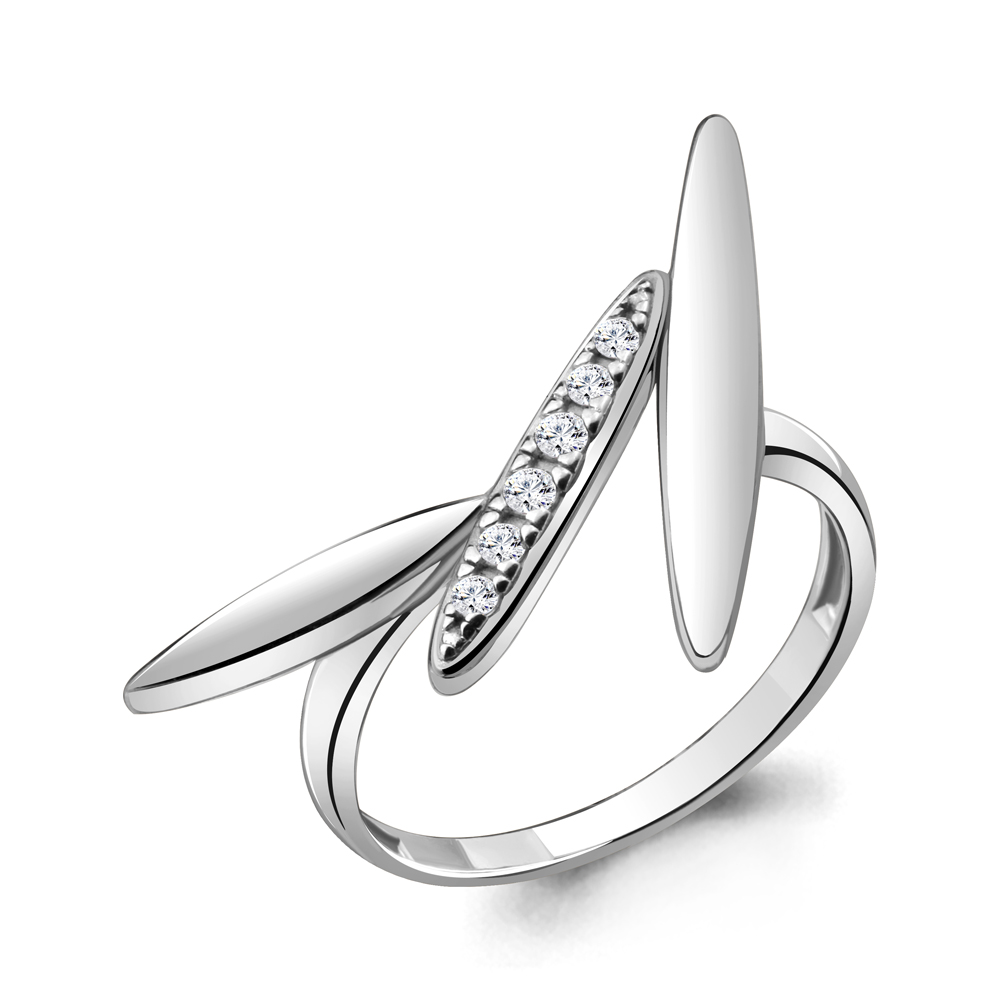 

Кольцо из серебра р.  AQUAMARINE 68548А_925_р, 68548А_925_р