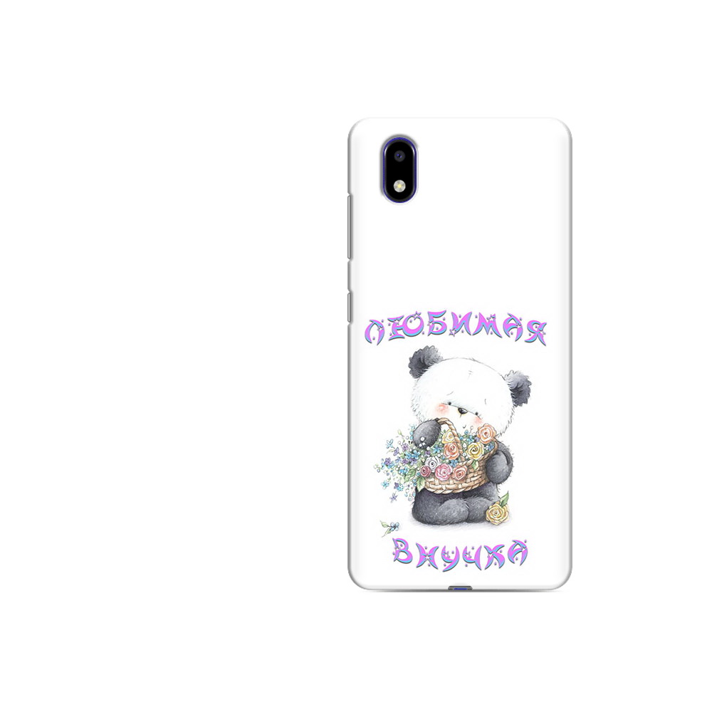

Чехол MyPads Tocco для ZTE Blade A31 Lite Любимая внучка (PT162823.461.110), Прозрачный, Tocco