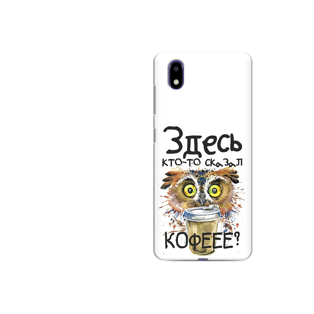 

Чехол MyPads Tocco для ZTE Blade A31 Lite Любительница кофе (PT162823.461.111), Прозрачный, Tocco