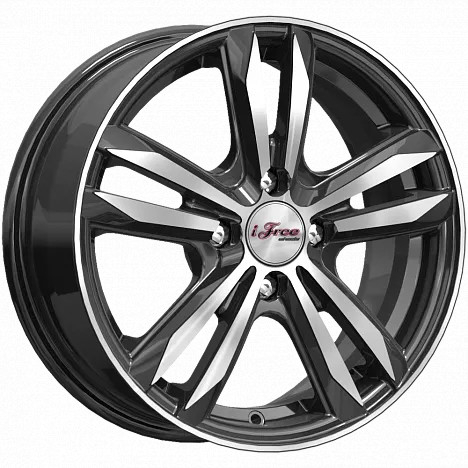 

Колесный диск iFree Маскот блэк_джек 6x15/4x100 D67.1 ET45