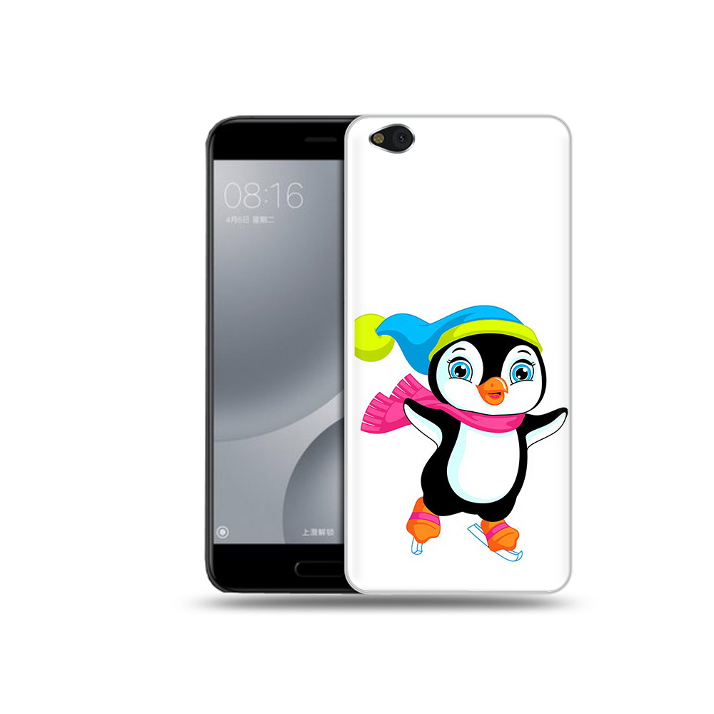 

Чехол MyPads Tocco для Xiaomi Mi 5C пингвин на коньках (PT61938.328.540), Прозрачный, Tocco