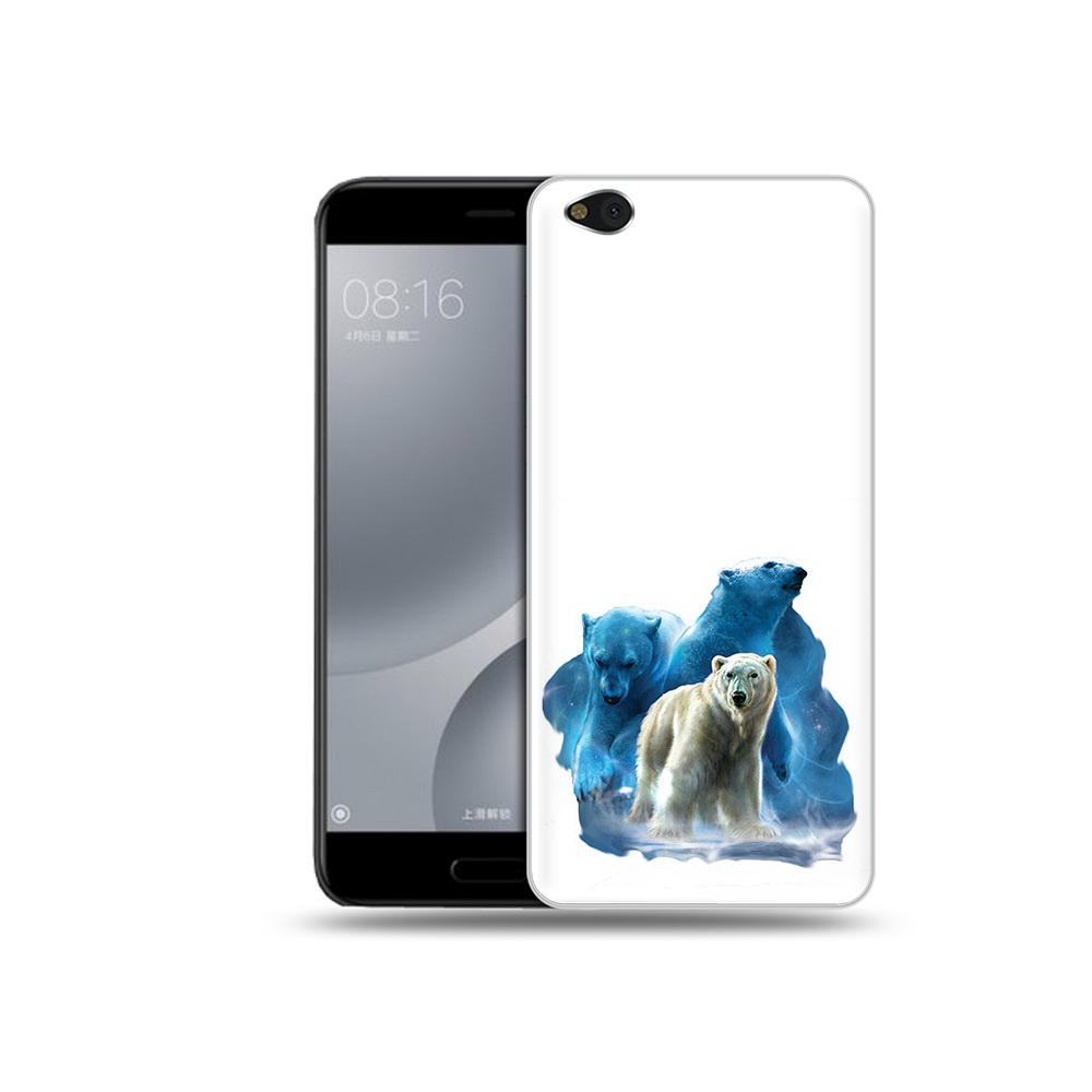 

Чехол MyPads Tocco для Xiaomi Mi 5C полярный медведь (PT61938.328.549), Прозрачный, Tocco