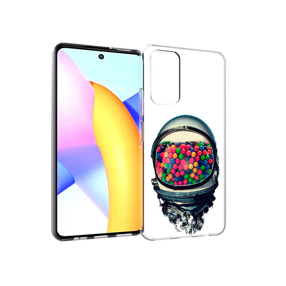 

Чехол MyPads Tocco для Huawei Honor 10 X Lite шлем космонавта, Прозрачный, Tocco