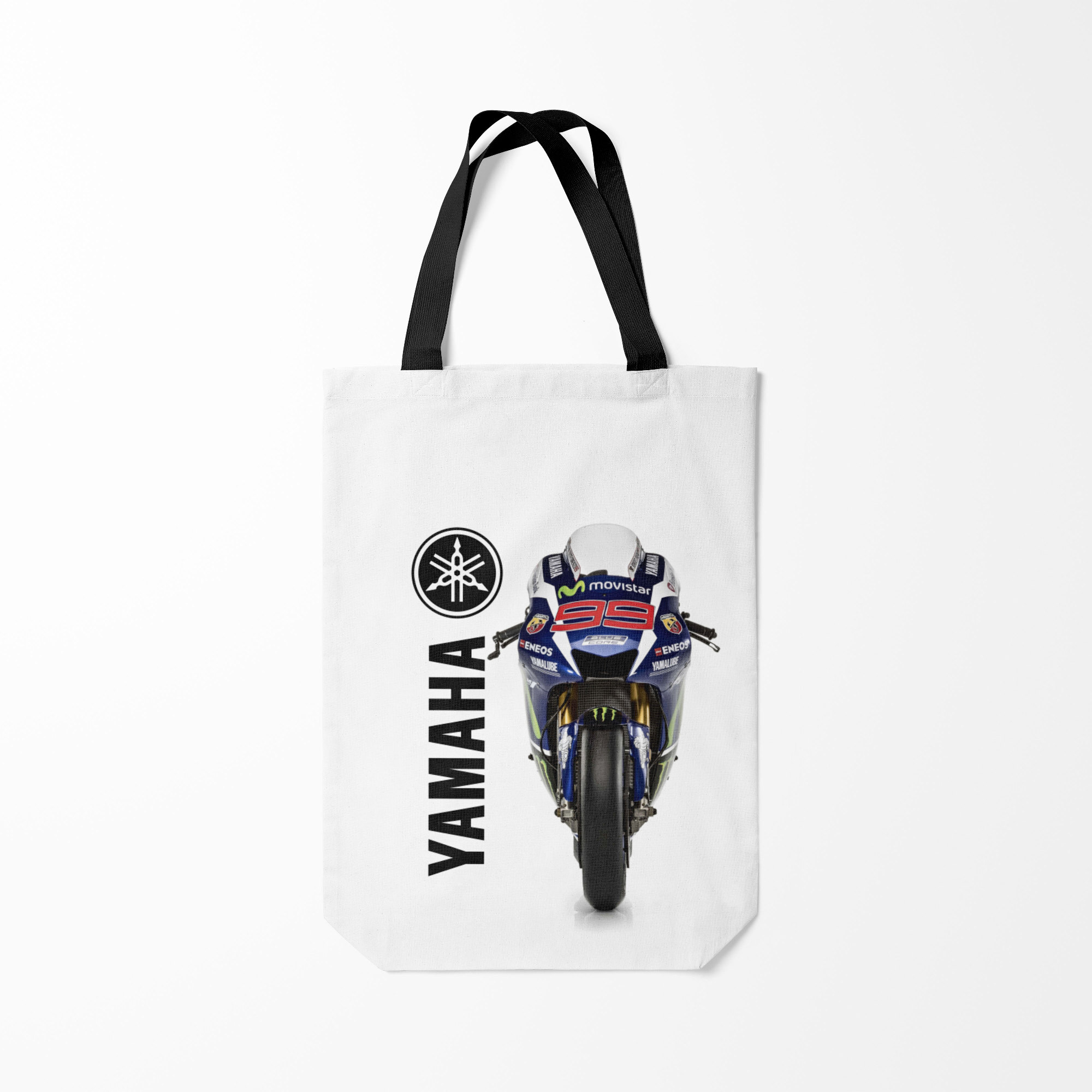 

Сумка шoппер унисекс Burnettie YAMAHA 002, белый, YAMAHA 002
