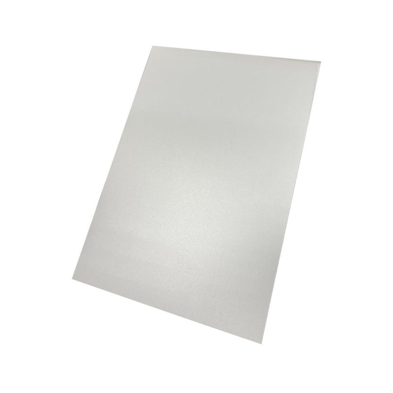 Обложки для переплета пластиковые GMP прозр белые зернист А4 400мкм 50шт/уп