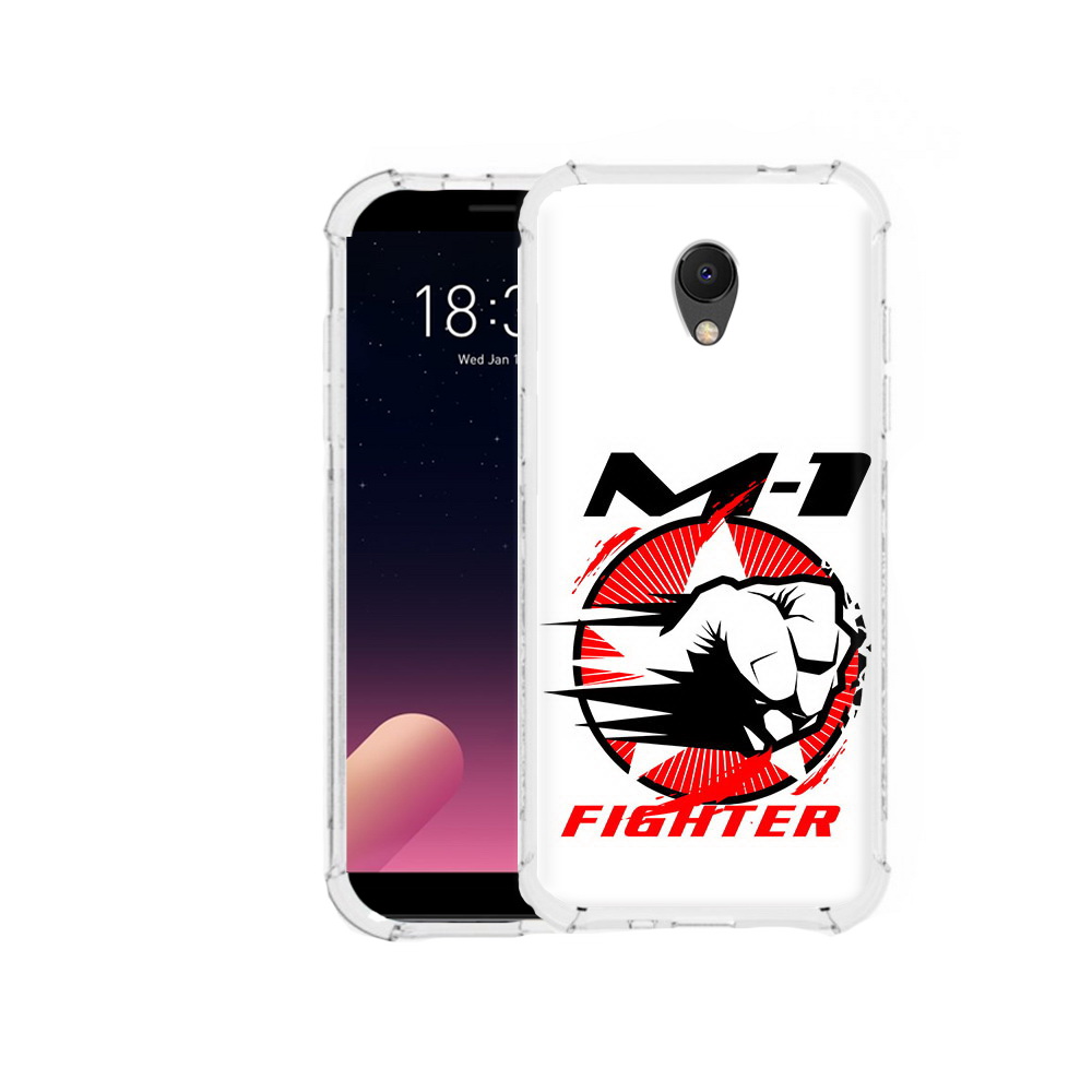 

Чехол MyPads Tocco для Meizu M6S единоборства М-1, Прозрачный, Tocco