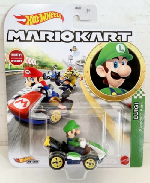 Машинка Hot Wheels 1 64 Mario Kart GLP37