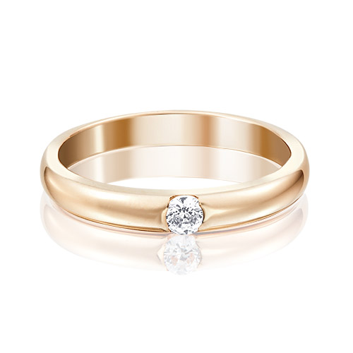 

Кольцо из золота р. 16 PLATINA jewelry 01-3149-00-401-1110-03, фианит, 01-3149-00-401-1110-03
