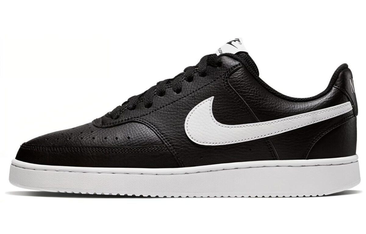 

Кеды унисекс Nike Court Vision Low черные 40.5 EU, Черный, Court Vision Low