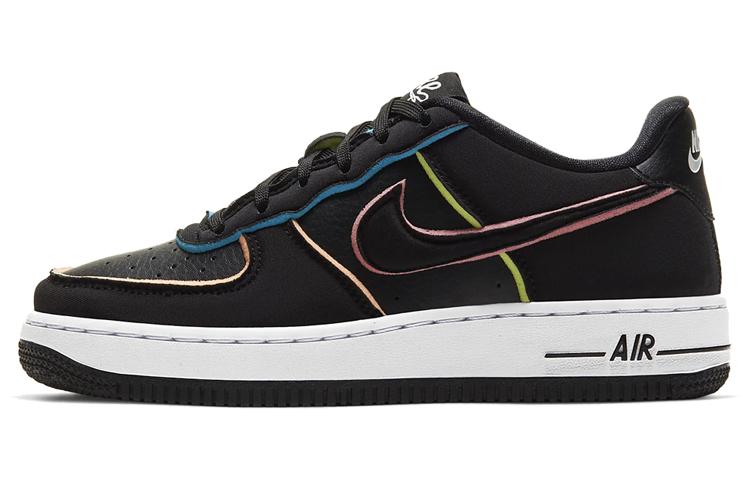 

Кеды унисекс Nike Air Force 1 Low LV8 GS черные 37.5 EU, Черный, Air Force 1 Low LV8 GS