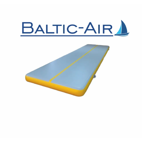 

Акробатическая дорожка BalticAir 800 x 200 x 20 Серая с желтым боком 2018, Желтый;серый, Спортивный инвентарь