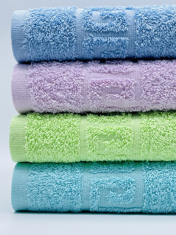 Набор полотенец ,TM Textile, размер 50х90-4 шт. Арт.м37-51-36-2, разноцветные