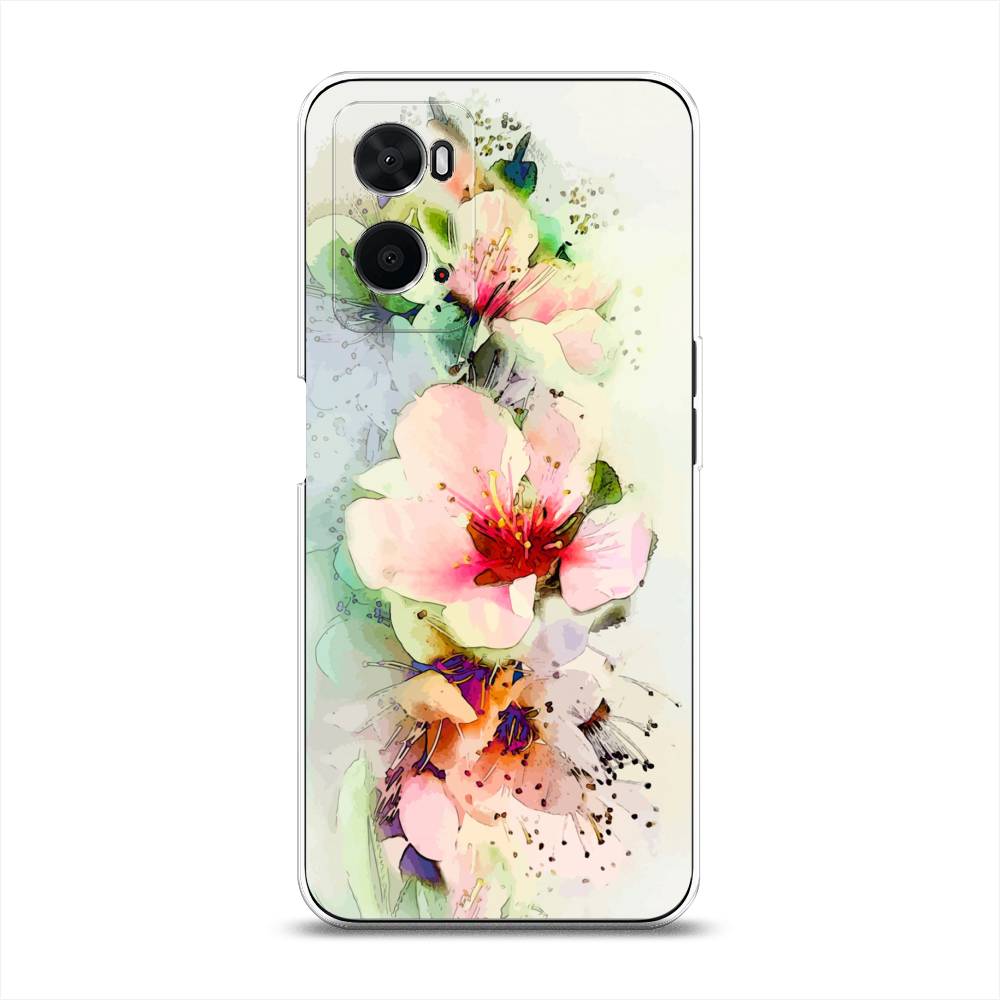 

Чехол для Oppo A36 "Нежные цветы", Зеленый;розовый, 259950-2