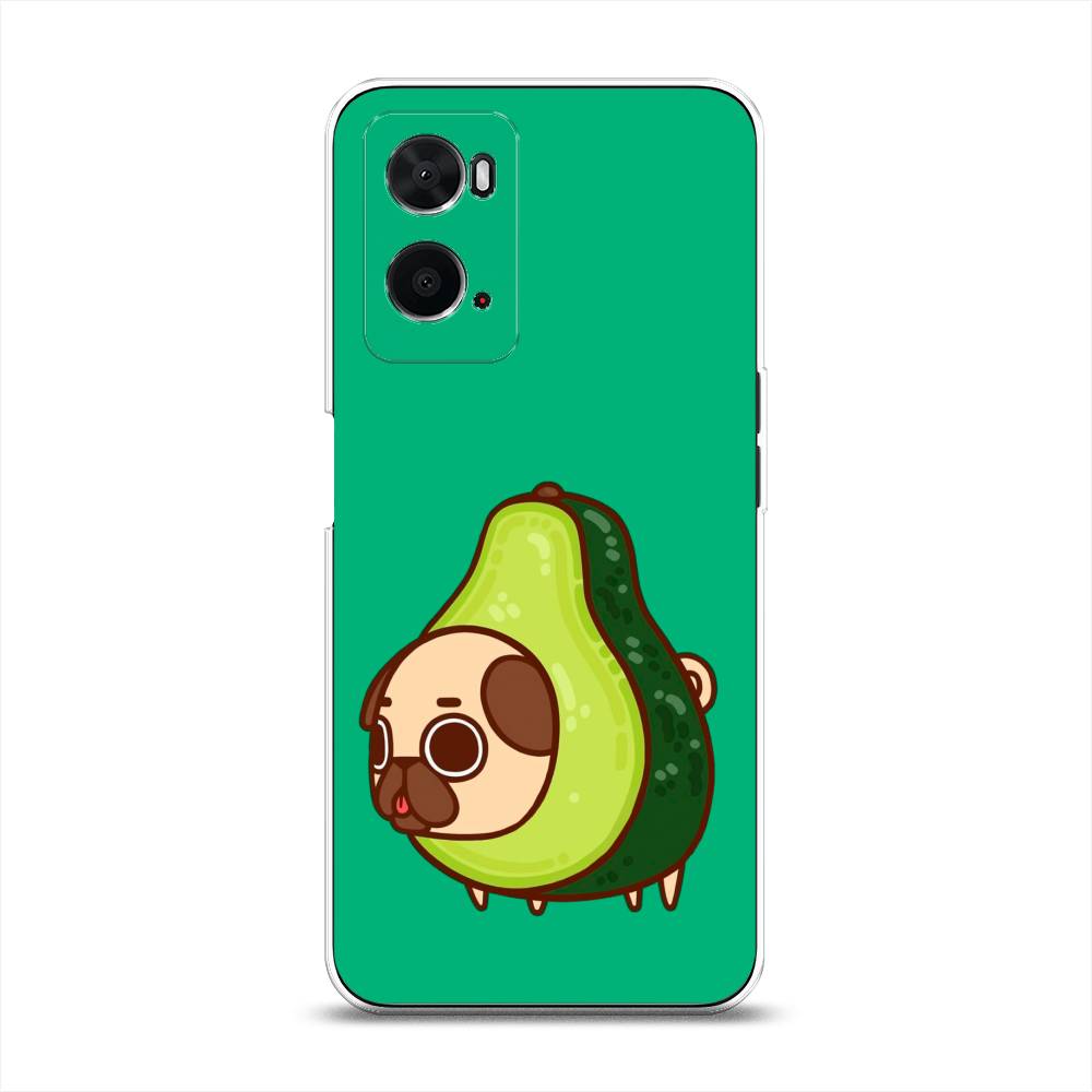 

Чехол для Oppo A36 "Мопс авокадик", Зеленый, 259950-1