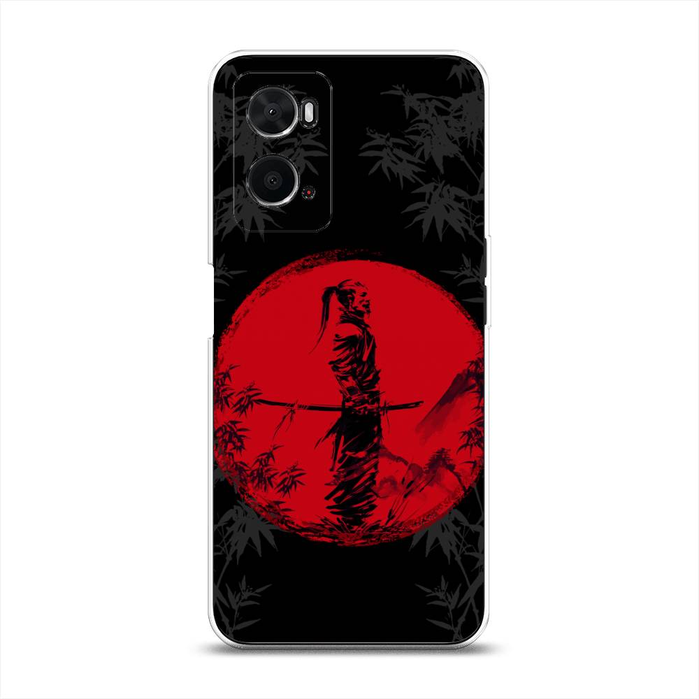 

Чехол для Oppo A36 "Самурай на красном фоне", Черный;красный;серый, 259950-4