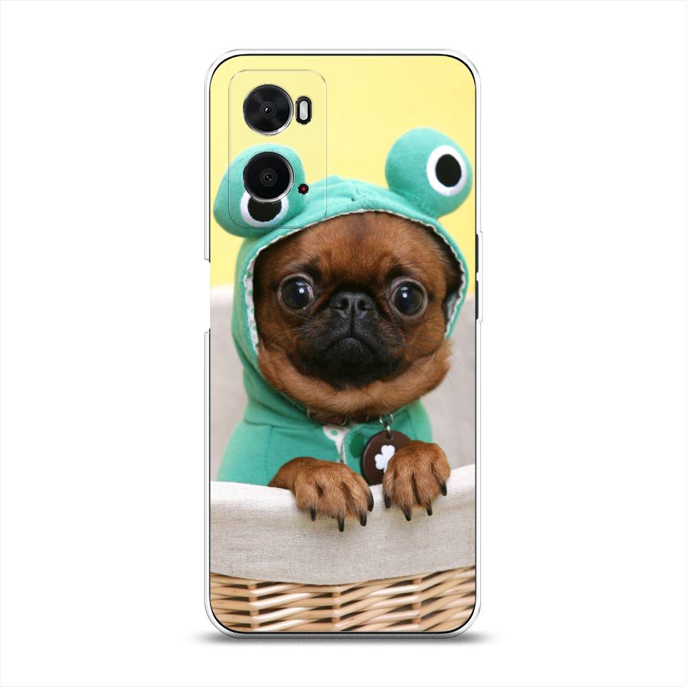 

Чехол для Oppo A36 "Собачка в шапке лягушки", Коричневый;желтый;голубой, 259950-1