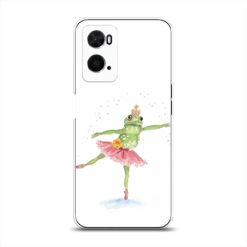 

Чехол для Oppo A36 "Лягушка-балерина", Зеленый, 259950-4