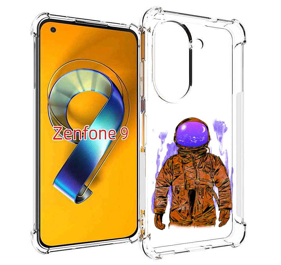 

Чехол MyPads нарисованный мужчина в скафандре для Asus Zenfone 9 (AI2202), Прозрачный, Tocco