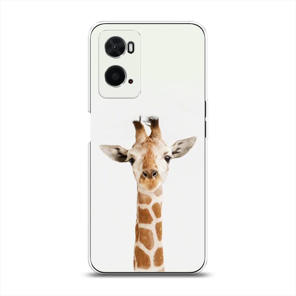 

Чехол для Oppo A36 "Любопытный жираф", Бежевый;коричневый, 259950-1