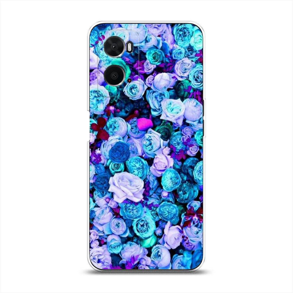 

Чехол для Oppo A36 "Цветочный ковер", Фиолетовый, 259950-2