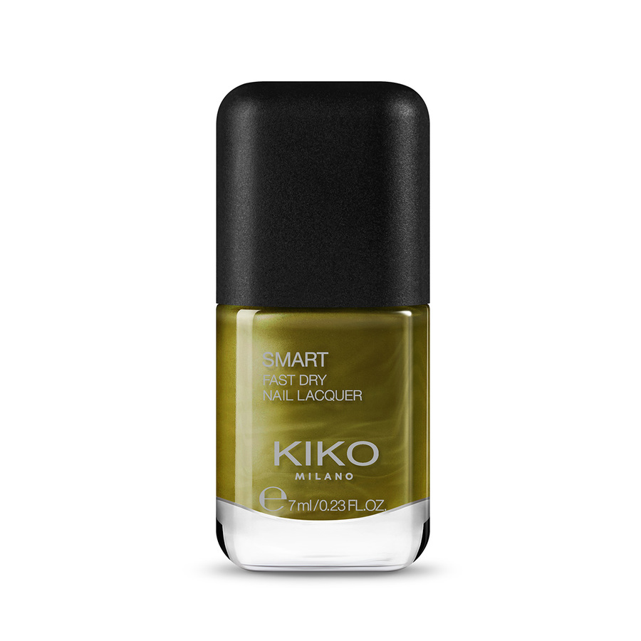 Лак для ногтей Kiko Milano Smart nail lacquer 88 Metallic Jungle Green 7 мл консилер kiko milano full coverage dark circles concealer 03 светло нейтральный 8 мл