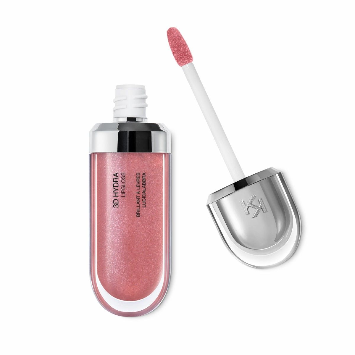 Блеск для губ Kiko Milano 3d hydra lipgloss увлажняющий 32 Pearly Natural Rose 6,5 мл 3d hydra lipgloss 3д увлажняющий блеск для губ