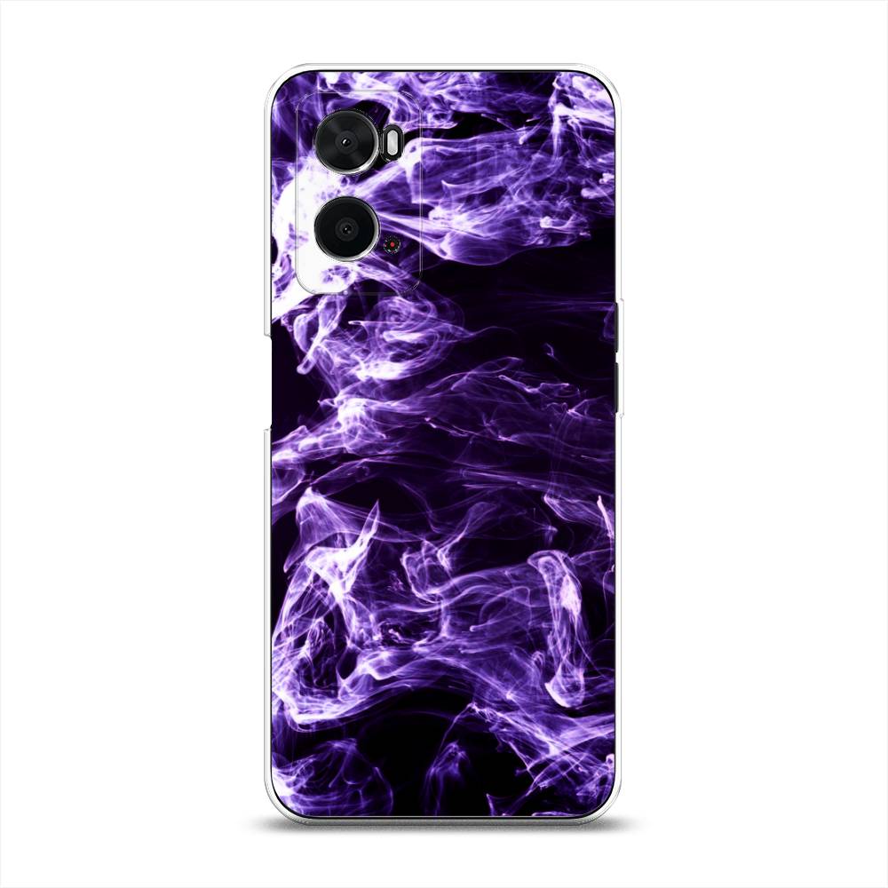 

Чехол для Oppo A36 "Фиолетовый дым", Фиолетовый;белый;черный, 259950-3