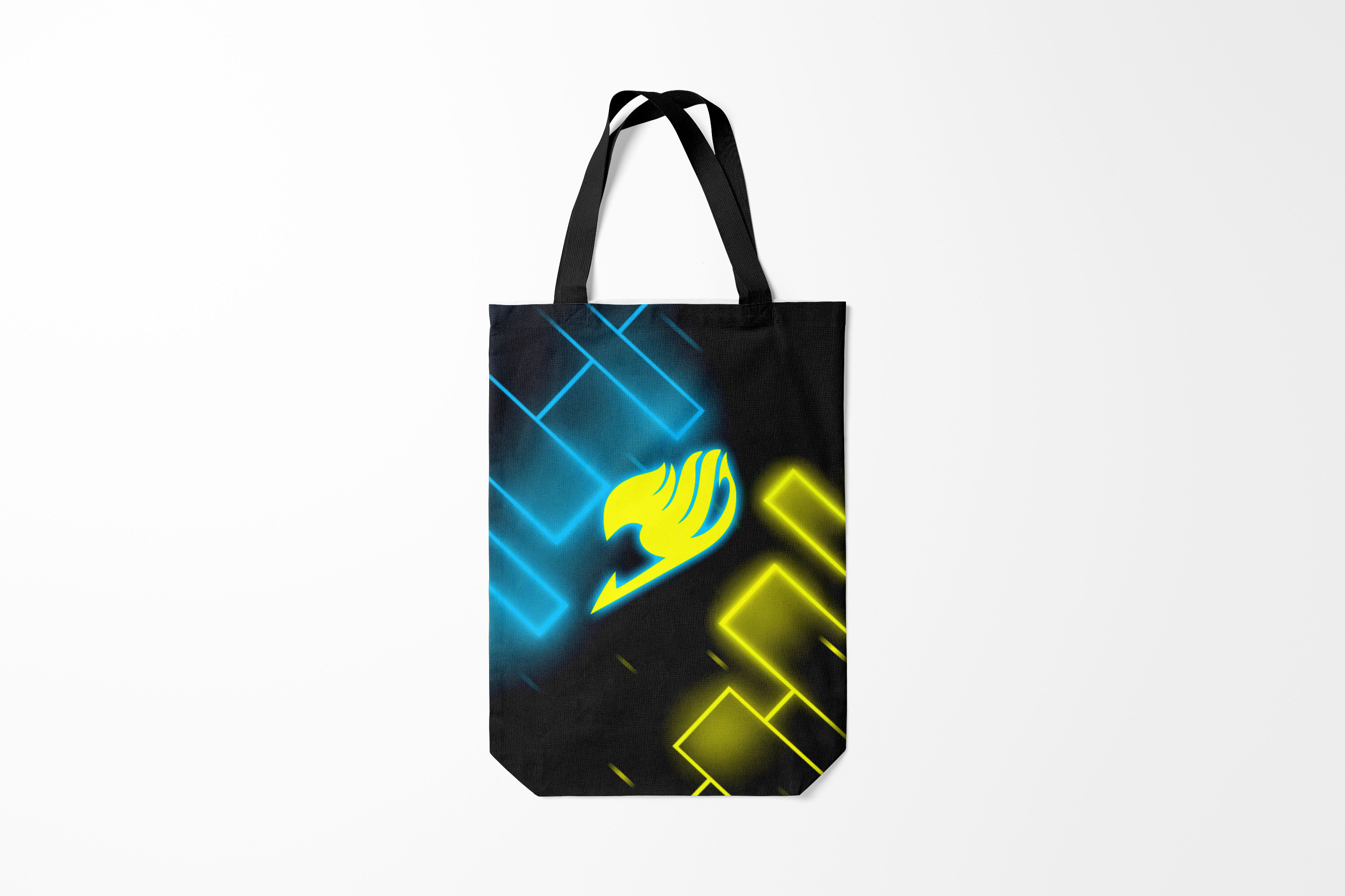 

Сумка шoппер унисекс Burnettie Хвост Феи Helmet Fairy tail blue and yellow,, Хвост Феи Helmet Fairy tail blue and yellow