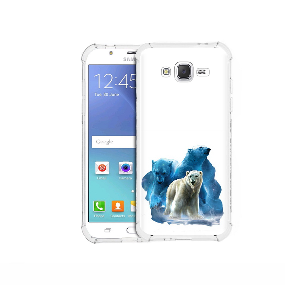 

Чехол MyPads Tocco для Samsung Galaxy J5 (2015) полярный медведь (PT15272.579.549), Прозрачный, Tocco