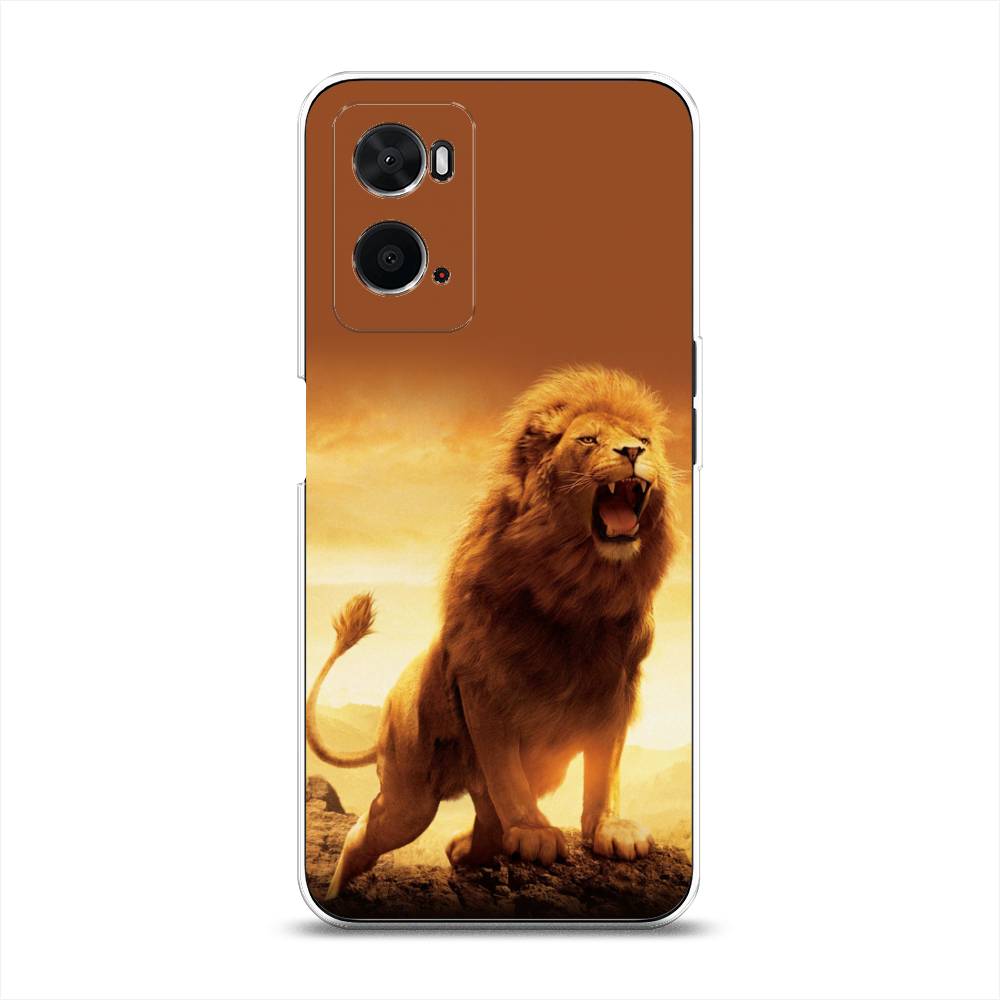 

Чехол для Oppo A36 "Львиный рык", Коричневый;желтый;оранжевый, 259950-1