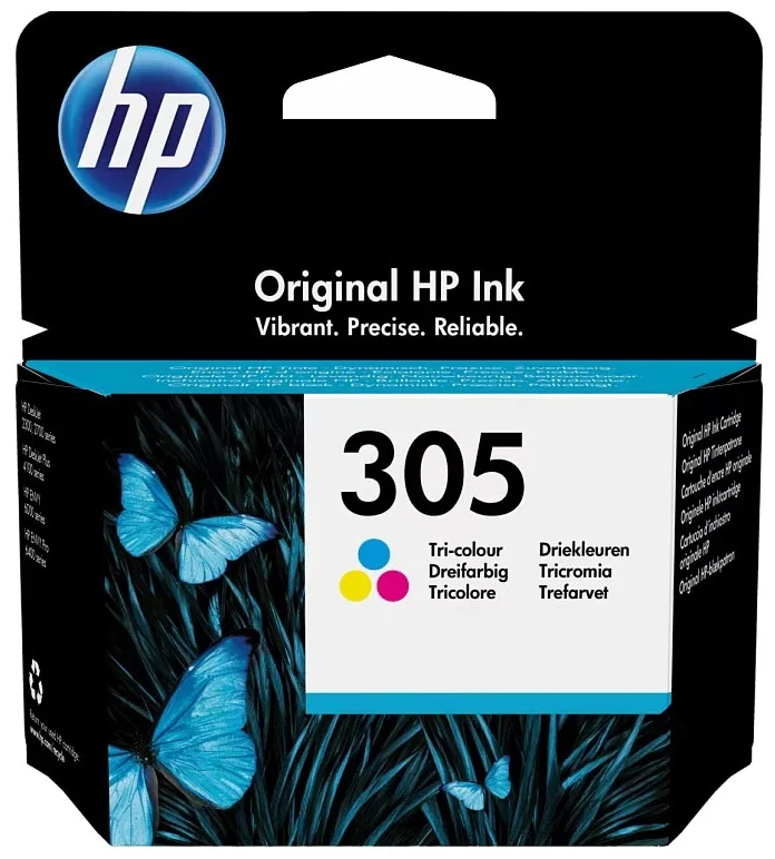 

Картридж для струйного принтера HP 305 черный 3YM61AE черный, оригинальный, 305 черный 3YM61AE