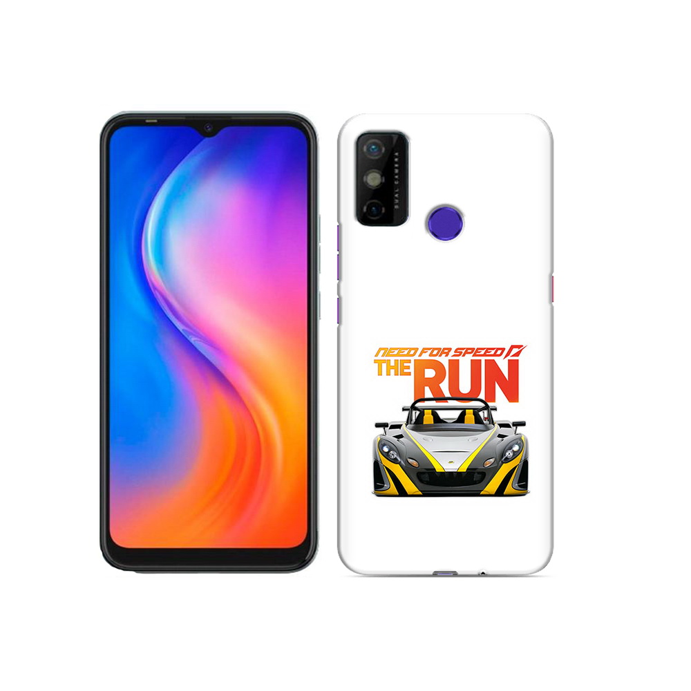 

Чехол MyPads Tocco для Tecno Spark 6 GO гонка, Прозрачный, Tocco