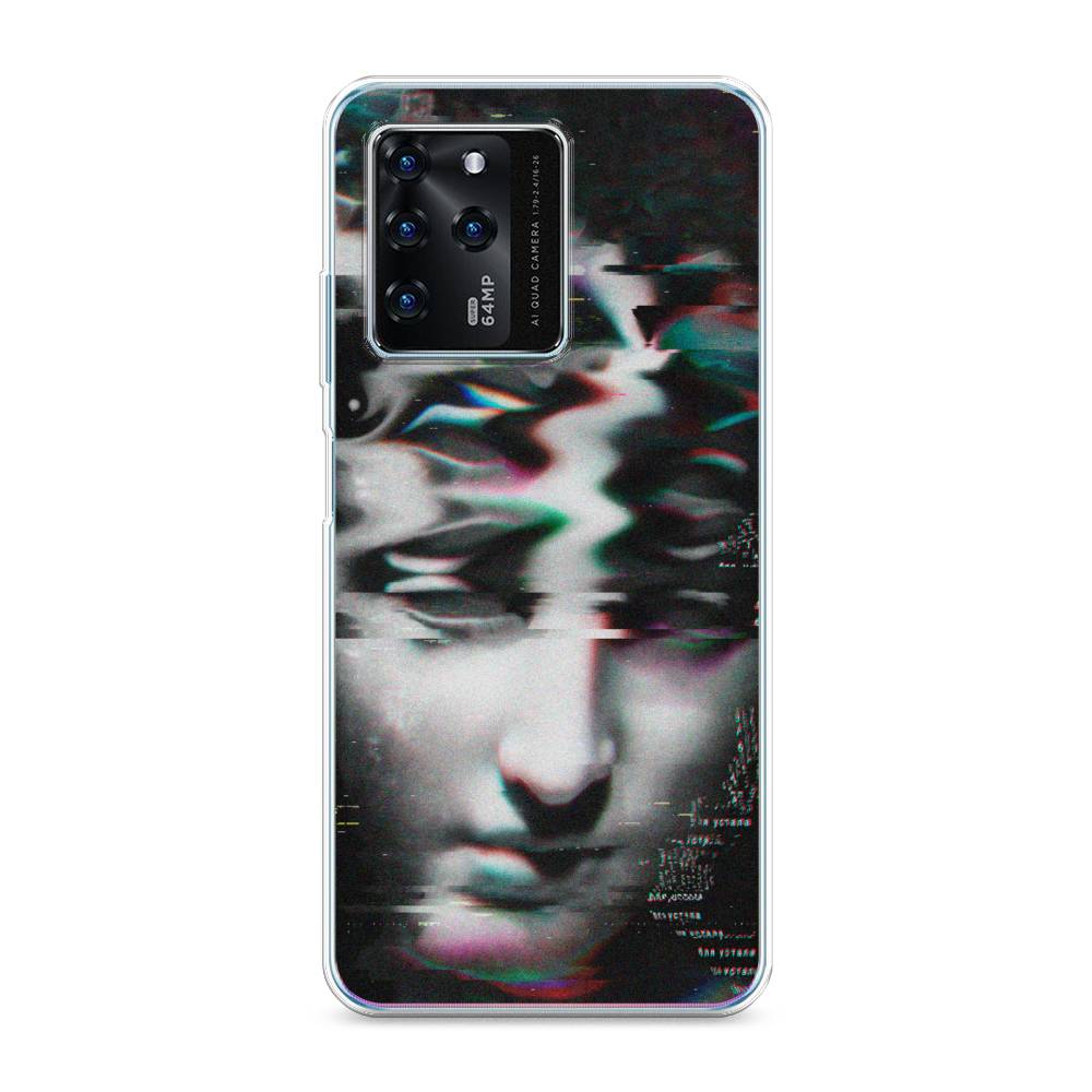 

Чехол Awog на ZTE Blade V30 / ЗТЕ Блэйд V30 "Glitch Art", Разноцветный, 135350-9