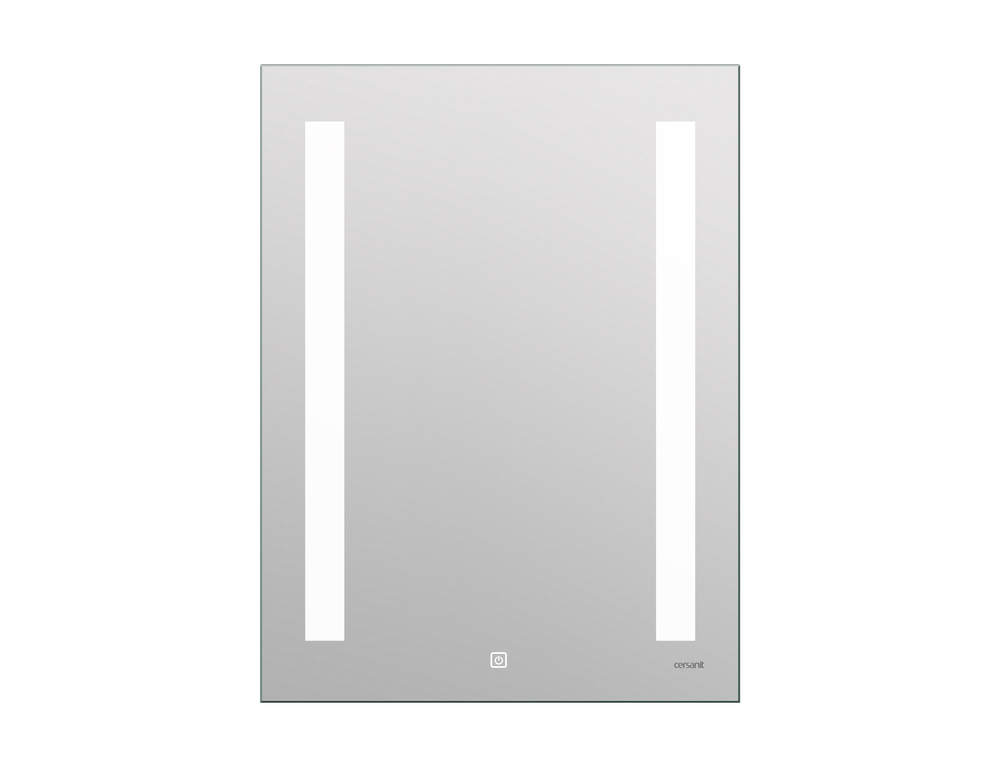 зеркало cersanit base kn lu led020 70 b os Зеркало LED 020 base 60x80 с подсветкой прямоугольное KN-LU-LED020*60-b-Os