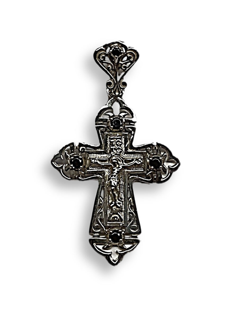 

Кулон из серебра АМУЛЕТ 3752, фианит, 3752
