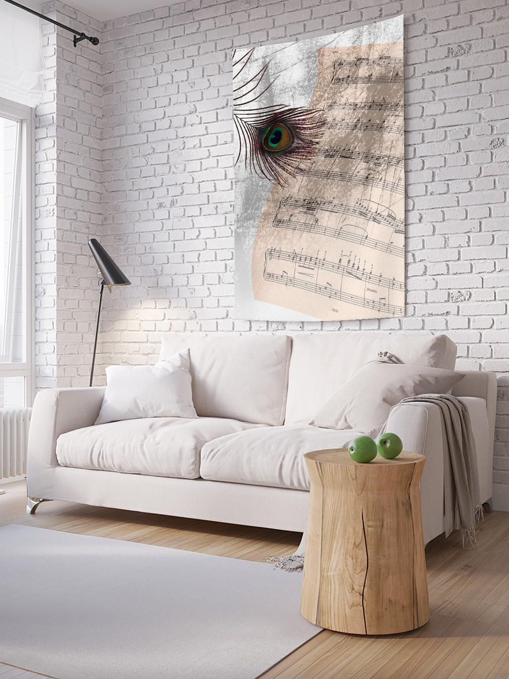 

Вертикальное фотопанно на стену JoyArty Прекрасное перо 100x150 см, Прекрасное перо