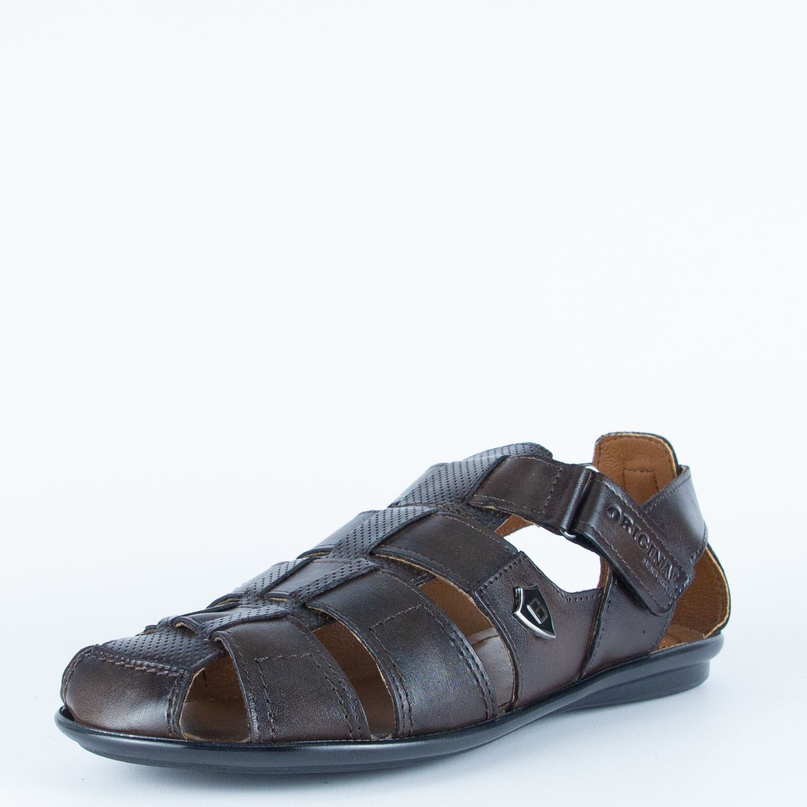 Сандалии мужские Comfort Shoes Сан-2/2 коричневые 43 RU