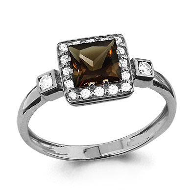 

Кольцо из серебра р.  AQUAMARINE 6523901А_925_р, 6523901А_925_р