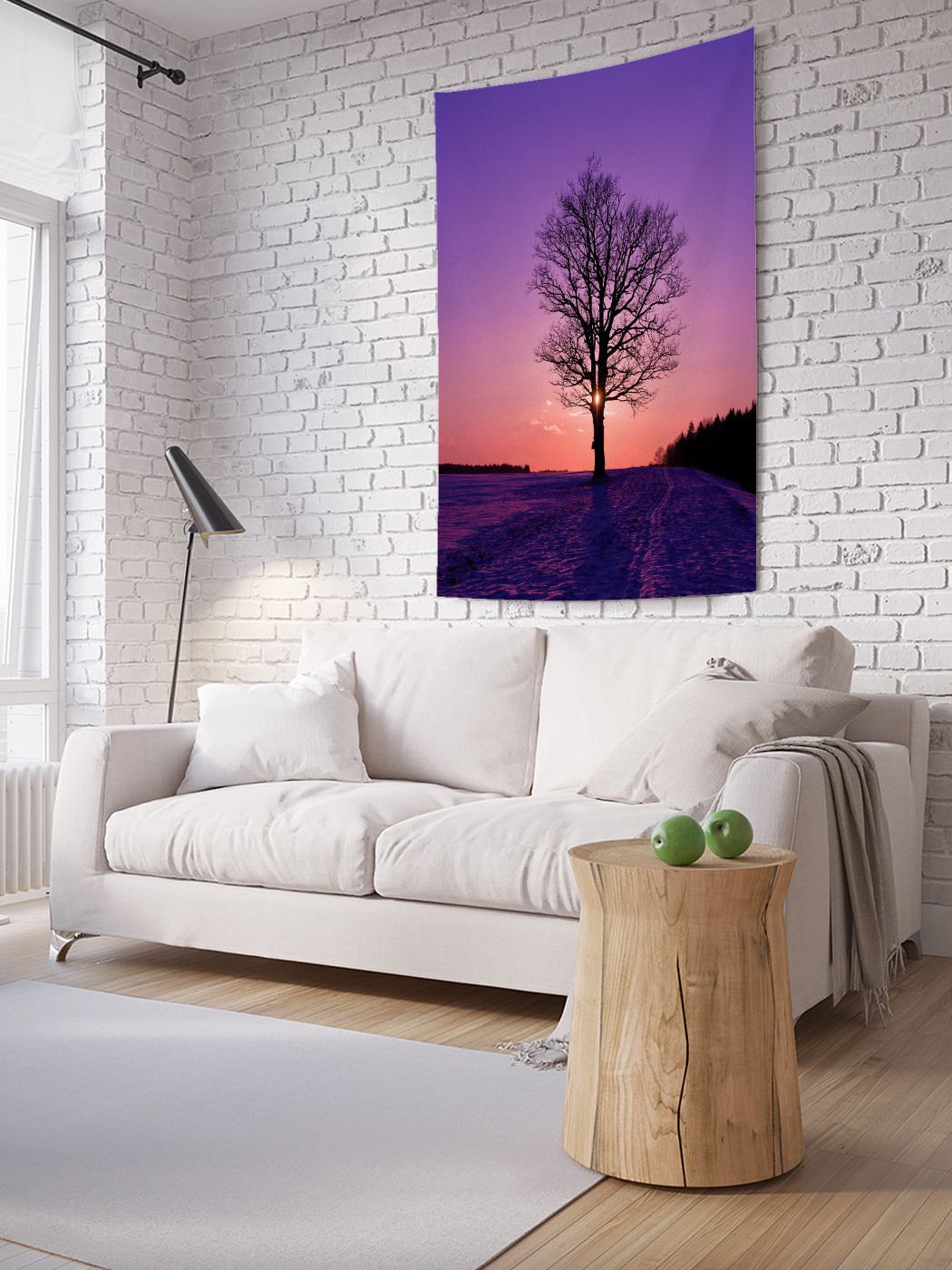 

Вертикальное фотопанно на стену JoyArty Одинокое дерево 100x150 см, Одинокое дерево