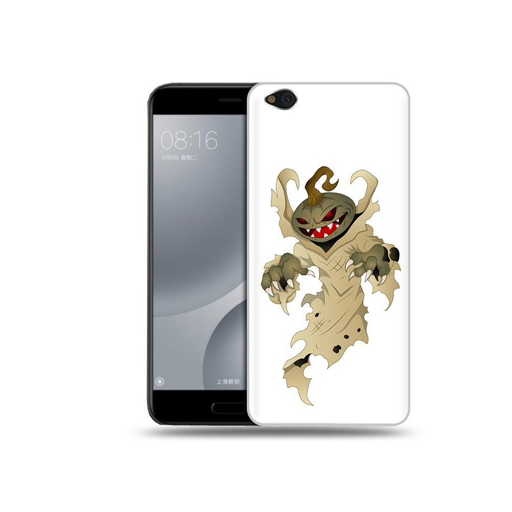 

Чехол MyPads Tocco для Xiaomi Mi 5C призрак хэллоуина (PT61938.328.555), Прозрачный, Tocco