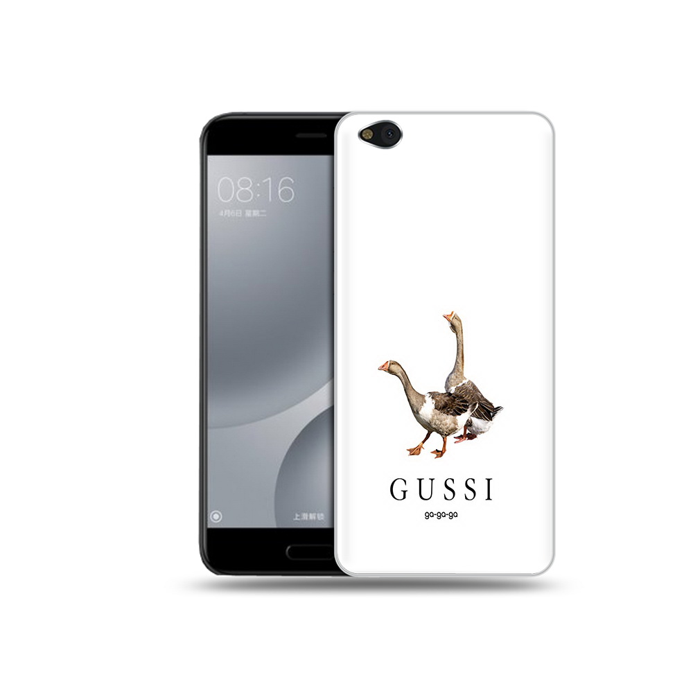 

Чехол MyPads Tocco для Xiaomi Mi 5C Гусси бренд (PT61938.328.56), Прозрачный, Tocco