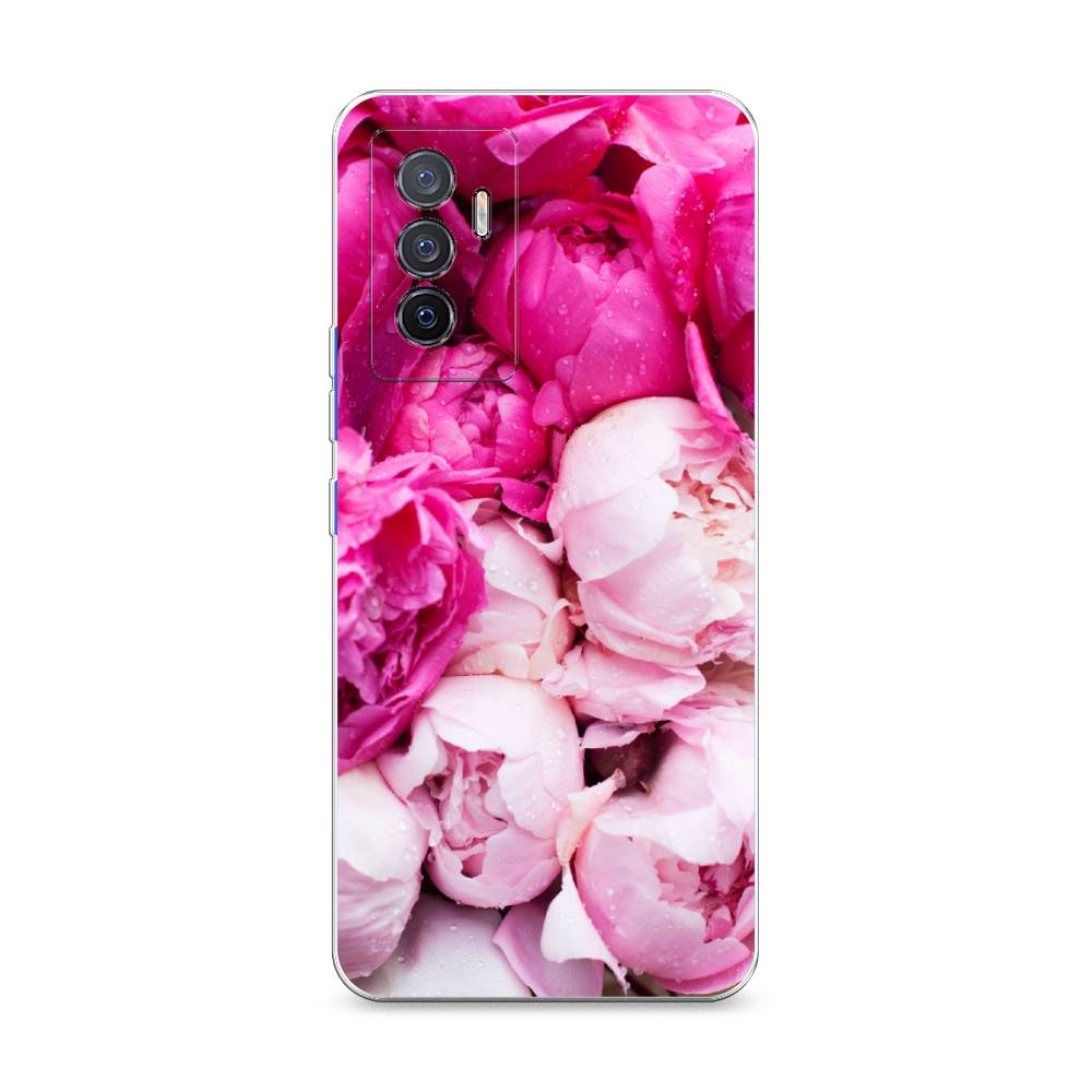 

Чехол Awog на Vivo V23e/Y75 4G "Пионы розово-белые", Разноцветный, 267050-8