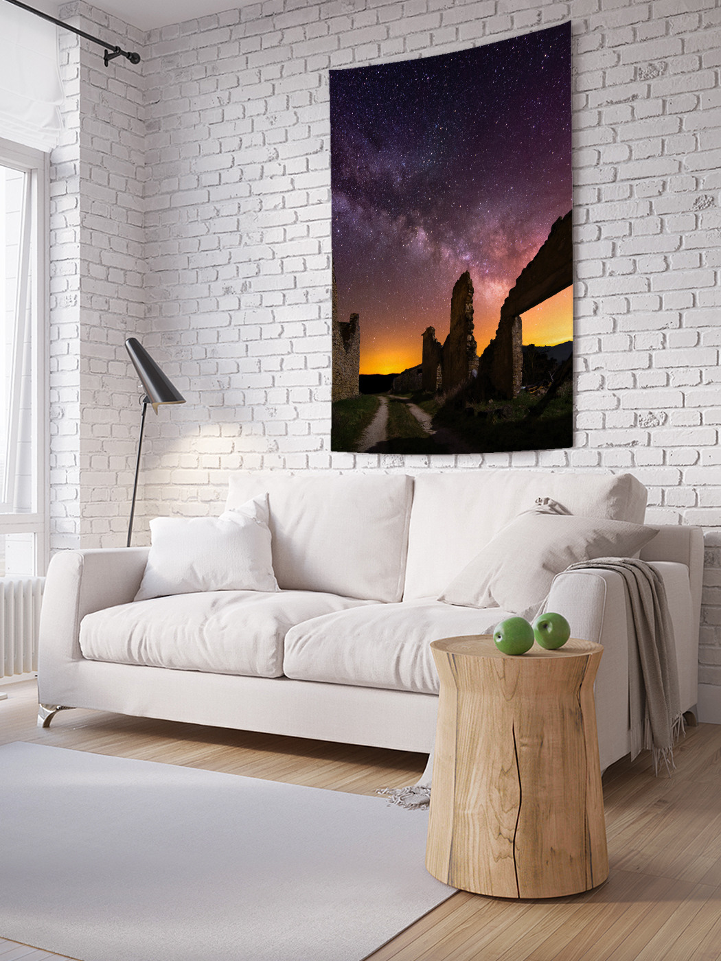 

Вертикальное фотопанно на стену JoyArty Млечый путь 100x150 см, Млечый путь