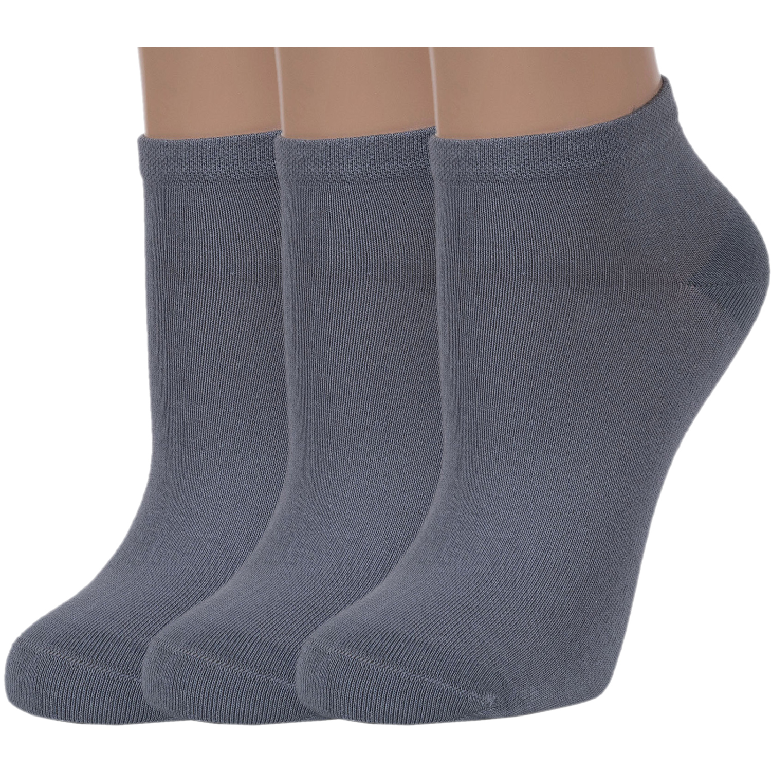 

Комплект носков женских Rusocks 3-Ж-1700 серых 23-25, Серый, 3-Ж-1700
