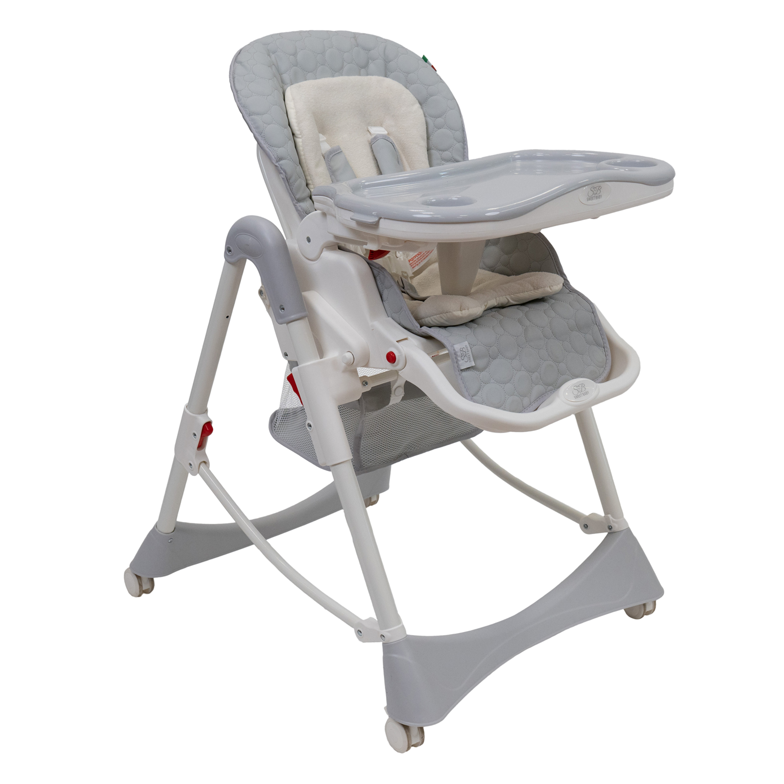 фото Стульчик для кормления sweet baby royal classic gray