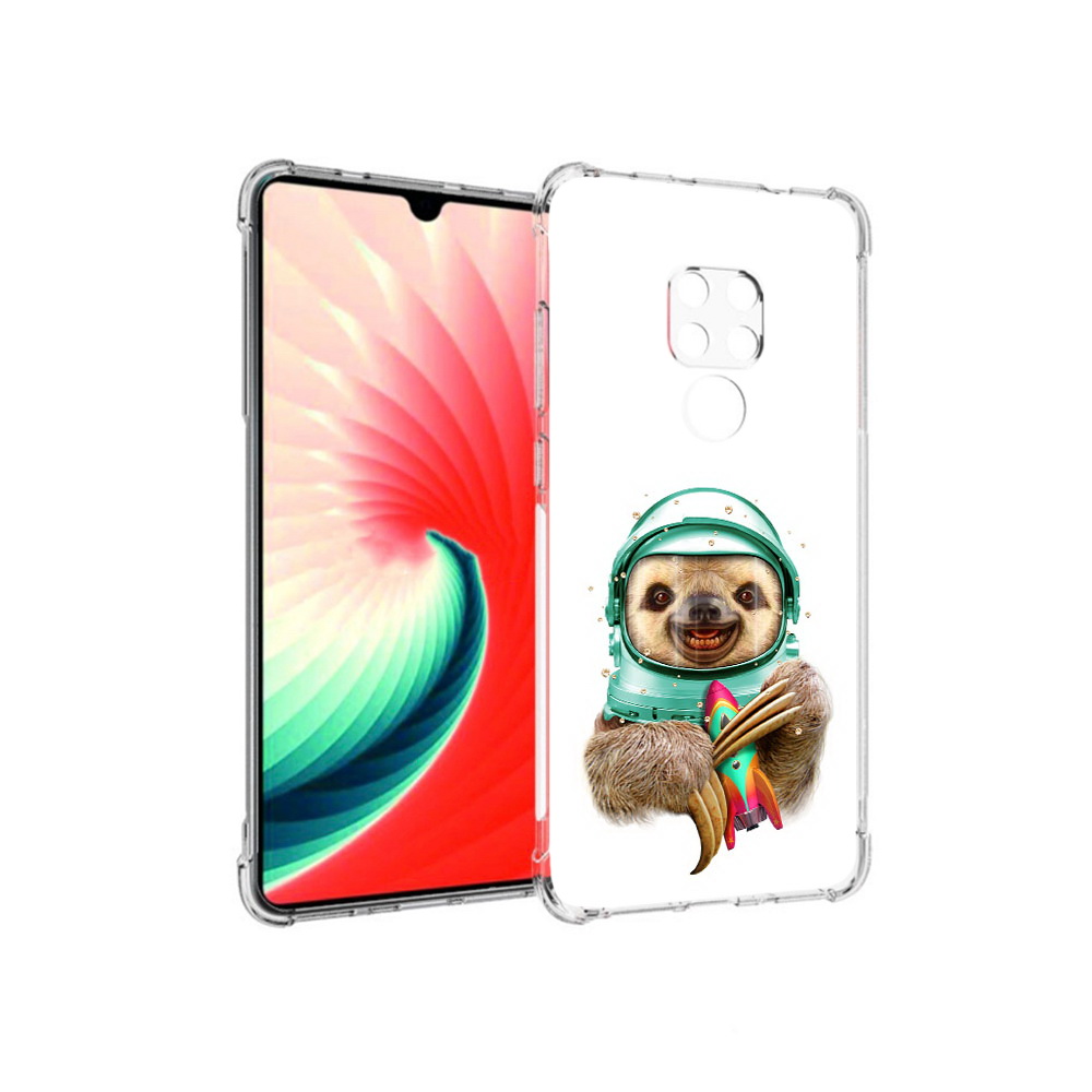 Чехол MyPads Tocco для Huawei Mate 20 Ленивец астронавт