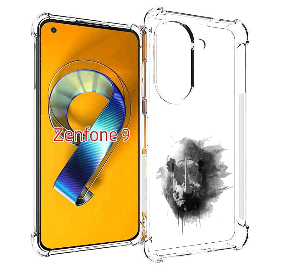 

Чехол MyPads носорог для Asus Zenfone 9 (AI2202), Прозрачный, Tocco